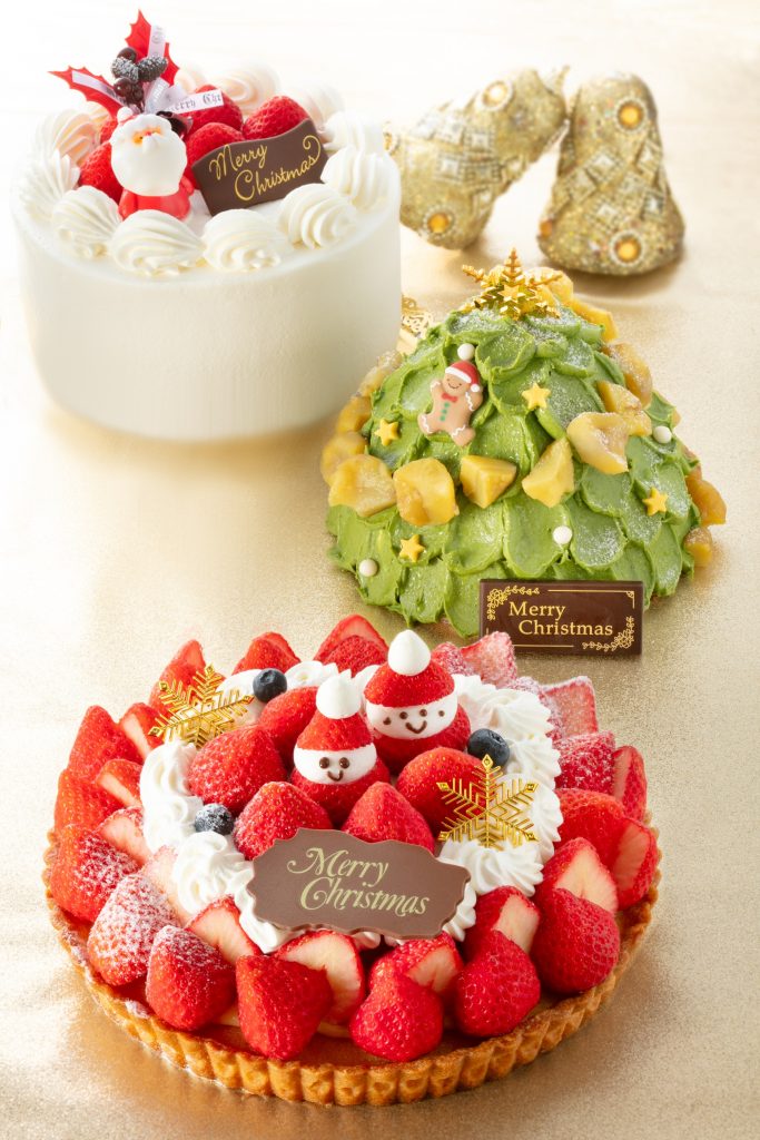 クリスマスケーキ3種 小